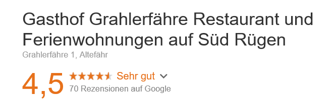 Grahler Fähre Restaurant Bewertungen